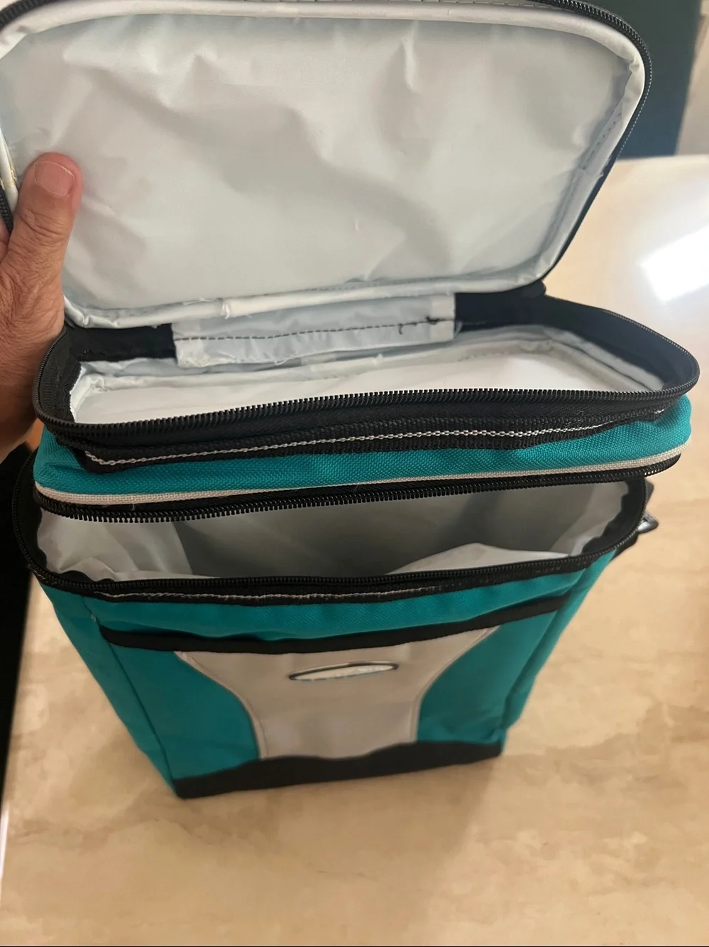 Arizona Artic Pak insulated cooler zipper bag with shoulder strap